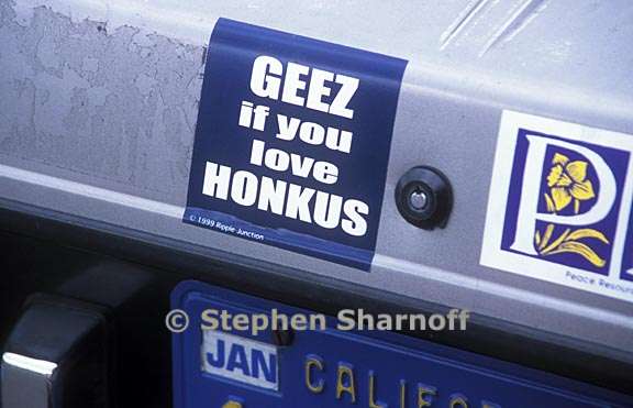 geez if you love bumpersticker